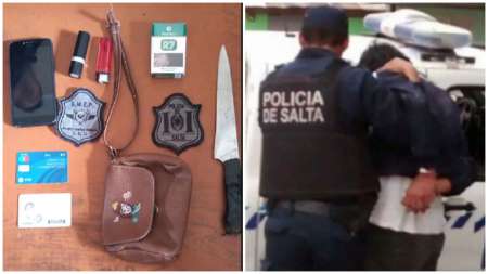 [HAY FOTOS] Atraparon a motochorros salteños: atacaban a varias mujeres con un cuchillo