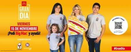 McDonald’s suma a Mercado Pago en la venta anticipada de Big Mac para el Gran Día solidario