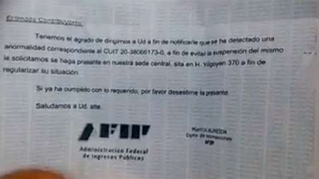 AFIP advierte sobre estafa que llega por "falso correo": En qué consiste