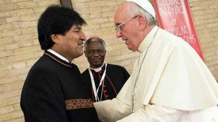 Evo Morales pidió al papa Francisco y a la ONU que intercedan para "pacificar" Bolivia