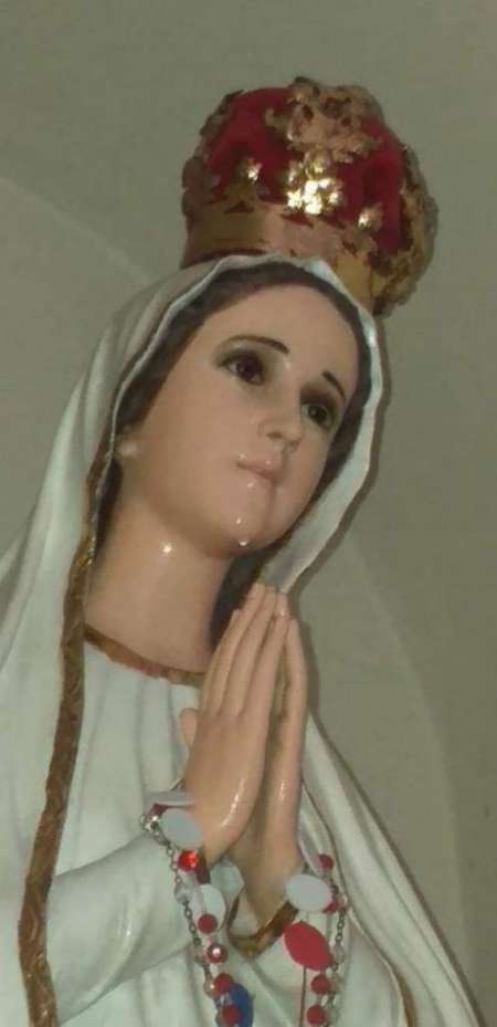 Video: captan el llanto de una imagen de la Virgen de Fátima