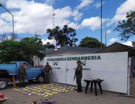 Un detenido y poco más de 76 kilos de cocaína secuestrada en Salta
