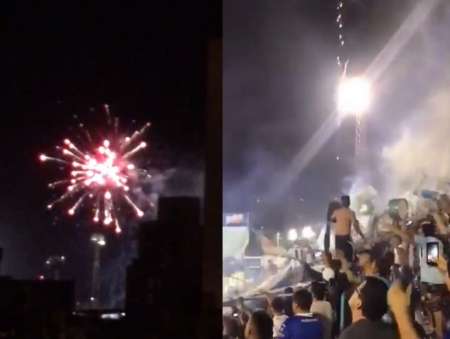 Gimnasia y Tiro festejó a pura pirotecnia: "Parecía una guerra"
