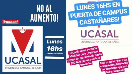 Alumnos de la Católica furiosos por el excesivo aumento en las cuotas