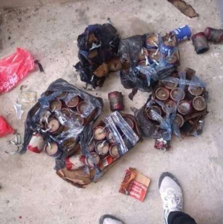 Arrojaron bombas al nuevo estadio de Estudiantes de la Plata: quedó todo filmado