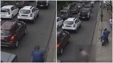 [HAY VIDEO] Venía a las chapas y terminó chocando a una nenita de 8 años