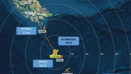 Avión de la Fuerza Aérea Chilena perdió contacto cuando viajaba a la Antártida