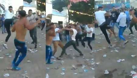 VIDEO Batalla campal en la facultad de Trabajo Social de la Universidad de La Plata