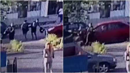 Imprudente atropelló a dos policías en la Ciudad Judicial