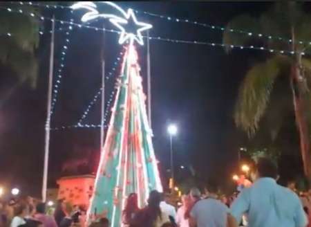 La insólita pelea en Tartagal por el color del arbolito de Navidad: "Es el más feo"
