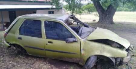 Le sacó el auto a su papá y lo persiguió la policía: volcó y murió