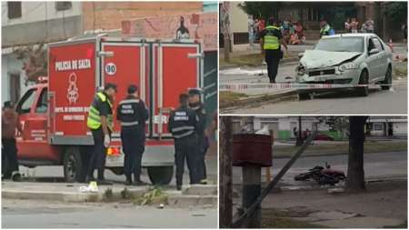 Un hombre murió al chocar contra un auto