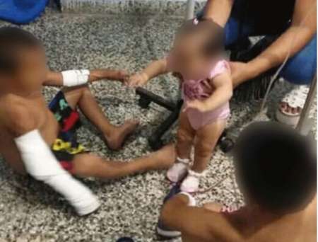 Hoy imputarán a la madre que golpeó brutalmente a sus hijos en Tartagal