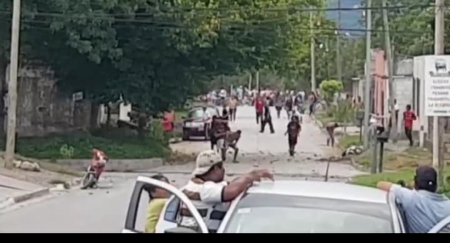 Batalla campal entre hinchas, tras un partido en Rosario de Lerma