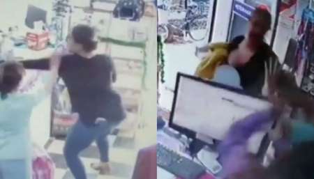 VIDEO Ataque de furia: una mujer golpeó a los empleadas de una veterinaria