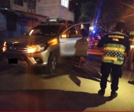 Salteño fue a la fiesta del Gauchito Gil, se bajó varias botellas y terminó chocando a un abuelo