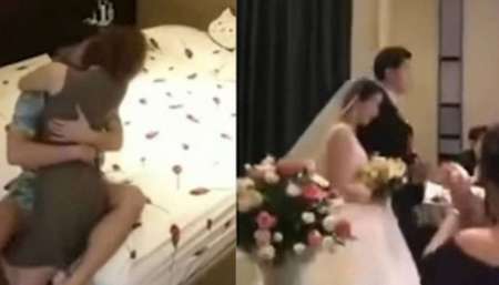 VIDEO Grabó a su novia teniendo sexo con su cuñado y proyectó el video durante su boda