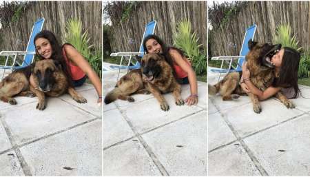 Un perro la mordió en plena sesión de fotos: ‘"Tuve suerte, no me tocó ningún nervio”