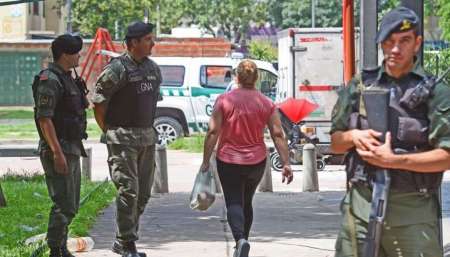 Gendarmería vigila las calles de Rosario tras la ola de crímenes