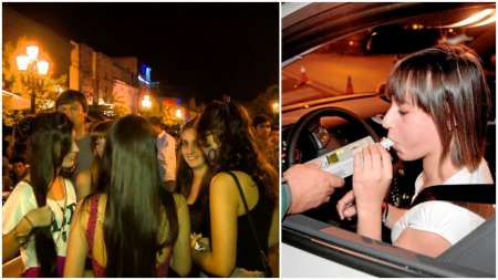 Salteña salió de gira con su auto y terminó chocando a varios vehículos en la Balca