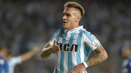 Con un Lautaro estelar, Racing goleó a Cruzeiro