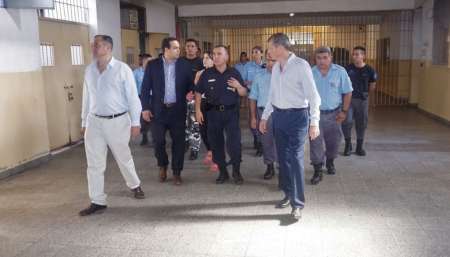 El Ministro de Seguridad supervisó las instalaciones de la Unidades Carcelarias de Orán