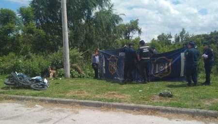 En plena huida un ladrón se estrelló y perdió la vida