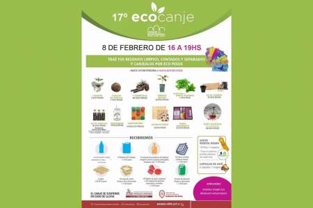 Se viene un nuevo Eco Canje en el Parque Bicentenario