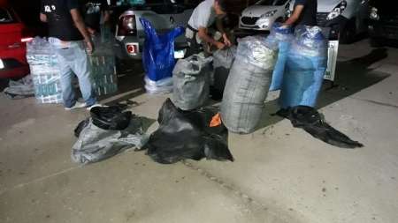 Secuestraron un cargamento de hojas de coca y cigarrillos valuado en más de 690 mil pesos