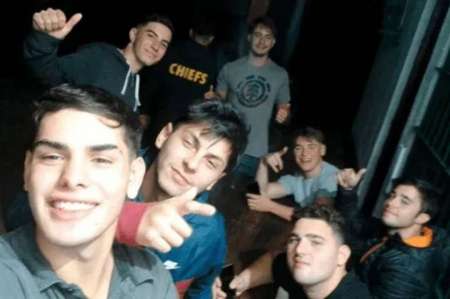 La selfie que se sacaron los acusados después de asesinar a Fernando