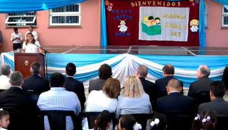 Salta abre el ciclo lectivo en la escuela Hilario Ascasubi, de General Güemes