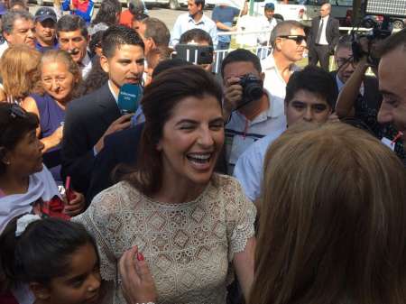 Bettina Romero hizo hincapié en la inclusión y la herencia recibida, frente a los concejales