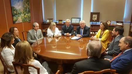 La Corte de Justicia recibió a autoridades del Colegio de Magistrados