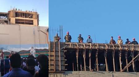 Albañiles escucharon el Himno, dejaron todo y se pusieron a cantar: "Piel de gallina"