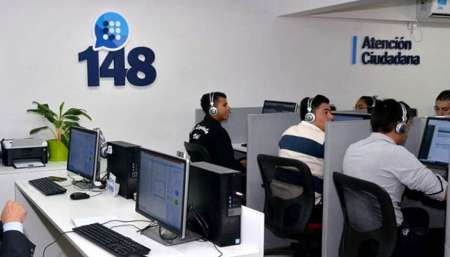 En 2019, 1 de cada 4 llamadas al 148 no fueron atendidas