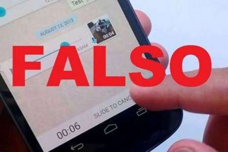 Advertencia: la elaboración o difusión de información falsa constituye un delito penal