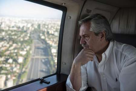 "No quisiera llegar al estado de sitio, sólo hablaría mal de la sociedad argentina", dijo Fernández