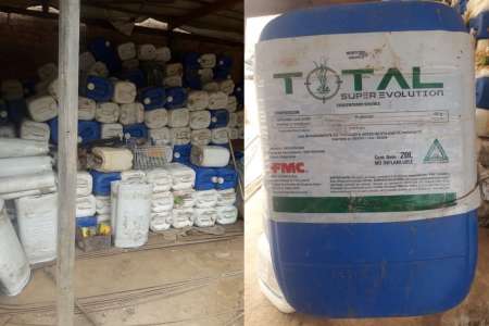 Transportaba más de 200 bidones de agrotóxicos en Salta: los vendía a wichís para que junten agua