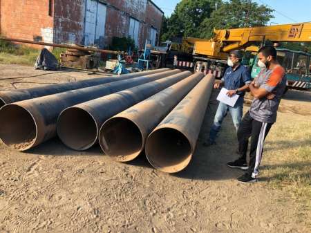 Recuperaron los 128 caños de un gasoducto, robados en Salta