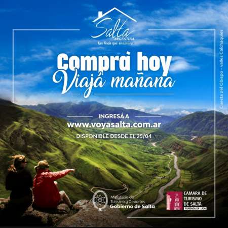 Emprendedores y PyMEs de turismo pueden registrarse hasta hoy en la promo Comprá Hoy Viajá Mañana