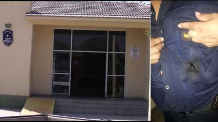 Otros presos apuñalaron a un policía en una comisaría y casi lo matan