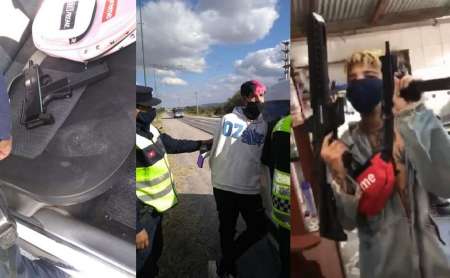 En plena cuarentena, salteñito viajaba con bebidas alcohólicas y un arma: acabó detenido