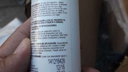 Metán: hallan productos antidengue vencidos e imputan a exfuncionaria