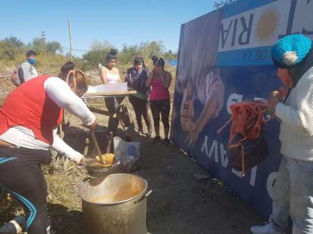 Ameri, Octubres y los apuntados en la toma de terrenos