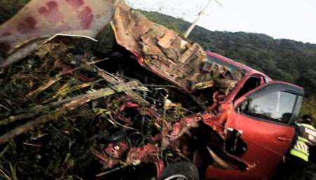 Terrible accidente en Aunor: chocaron con un caballo suelto que deambulaba por la ruta 9