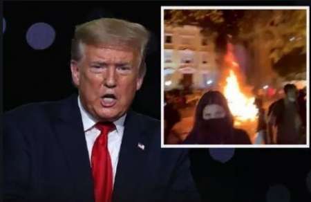 Donald Trump se refugió en el búnker de Casa Blanca durante las protestas en Washington