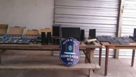 Otro vez ladrones saquearon una escuela pública