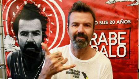 Murió Pau Donés, cantante y compositor del grupo español Jarabe de Palo