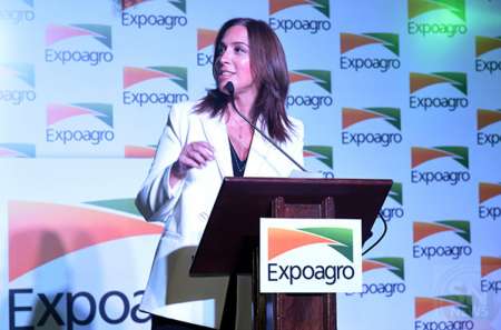 En el arranque de Expoagro, María Eugenia Vidal respaldó al agro: "No están solos"