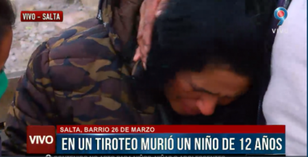 Muerte de un niño en B° 26 de Marzo: "Mi hijo era una criatura, me lo acarrancaron"